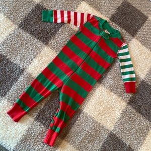Hanna Andersson Christmas stripe sleeper 🎄